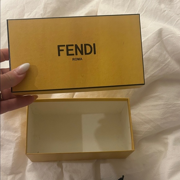 Fendi Green and Purple Fur Key Holder - Picture 4 of 6
